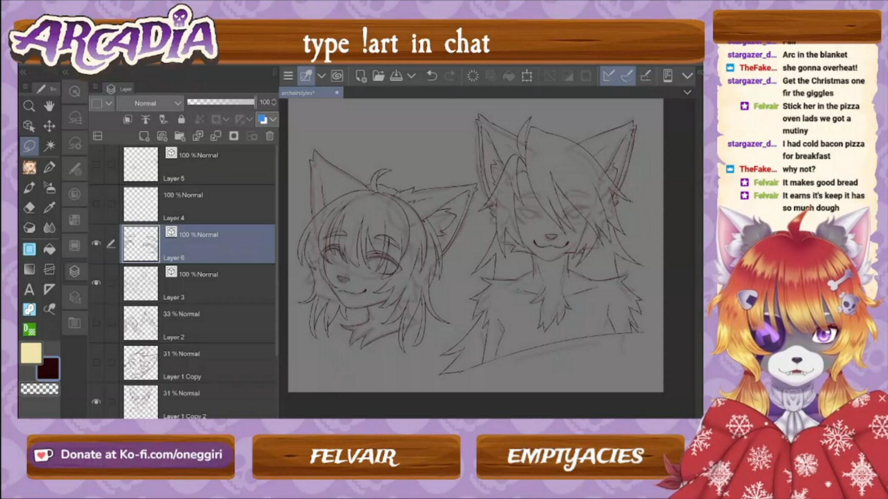 In use in stream